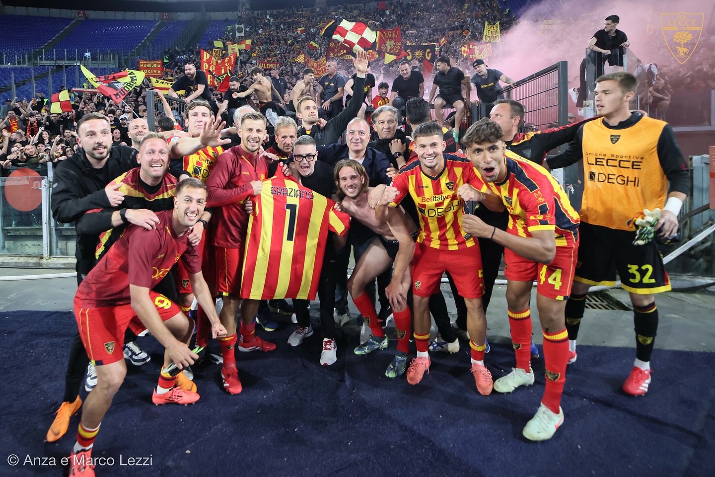 I leoni di Lecce - Lazio: il "Numbale (al contrario) che ha scritto la storia